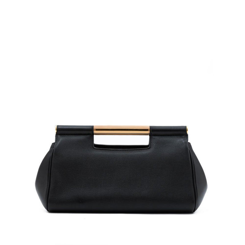 Black Leather Handbag