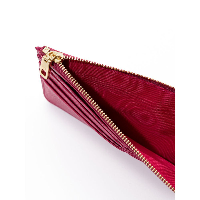 Fuchsia Leather Wallet