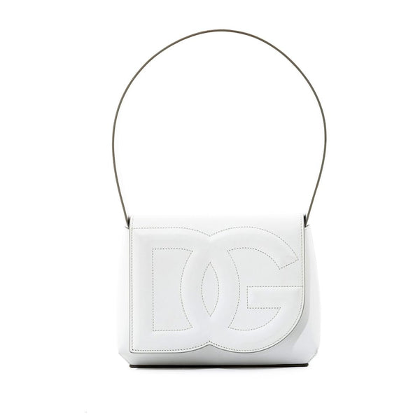 White Leather Handbag