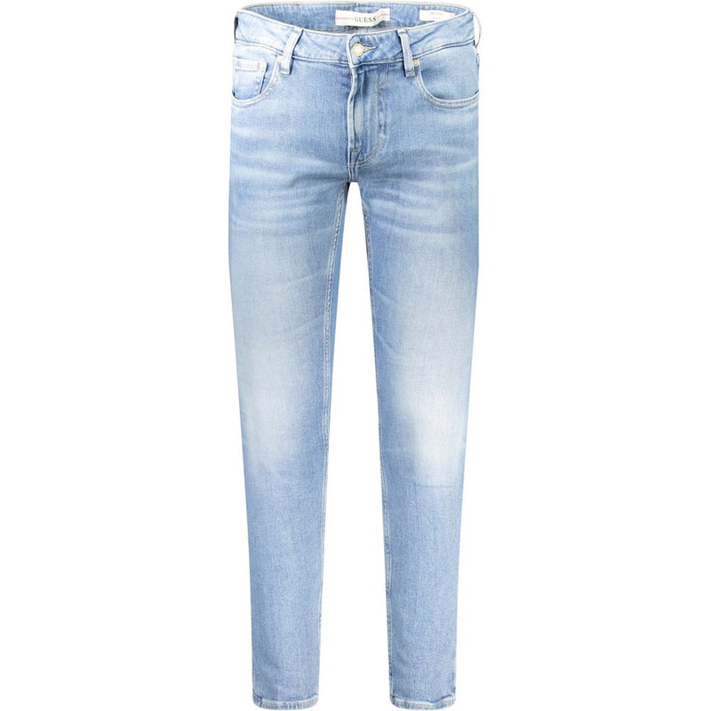 Light Blue Cotton Jeans & Pant