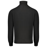 Black Polyester Sweater