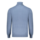 Light Blue Polyester Sweater