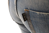 Jeans designer chic blu slim fit