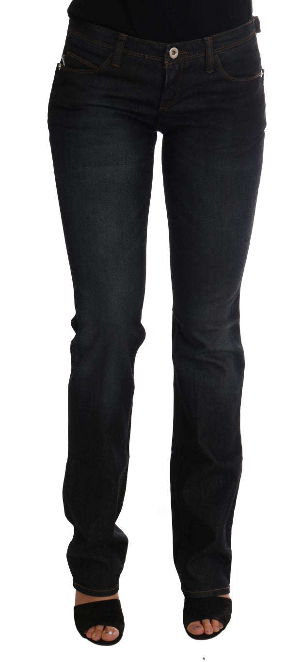 Jeans in forma slim scuro blu scuro