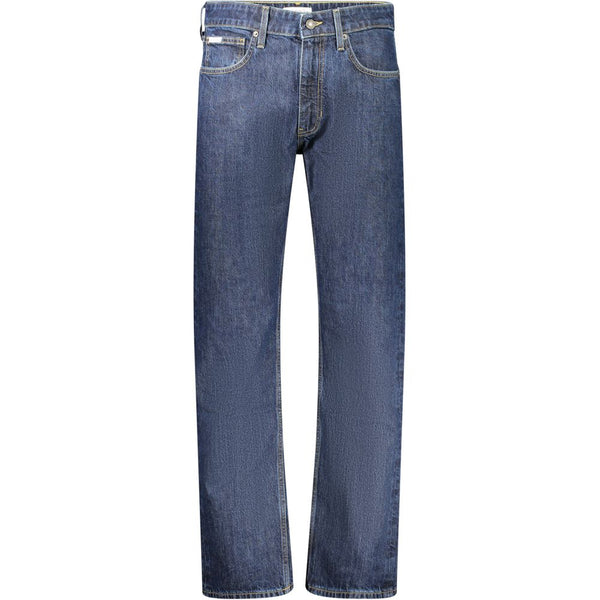 Blue Cotton Jeans & Pant