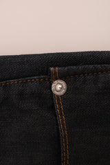 Jeans in forma slim scuro blu scuro