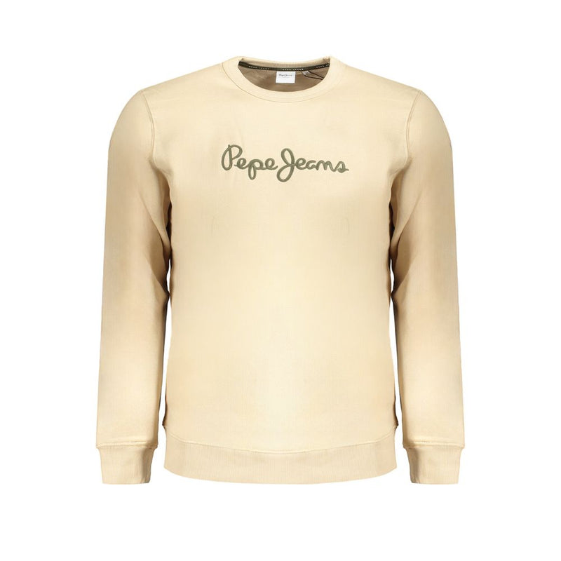 Beige Cotton Sweater