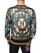 Multicolor Napoleon Pullover Men Sweatshirt Sweater