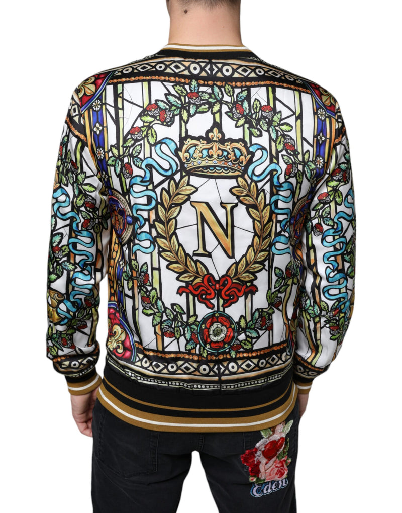 Multicolor Napoleon Pullover Men Sweatshirt Sweater