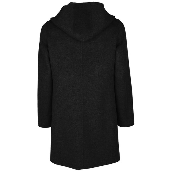 Black Wool Vergine Jacket