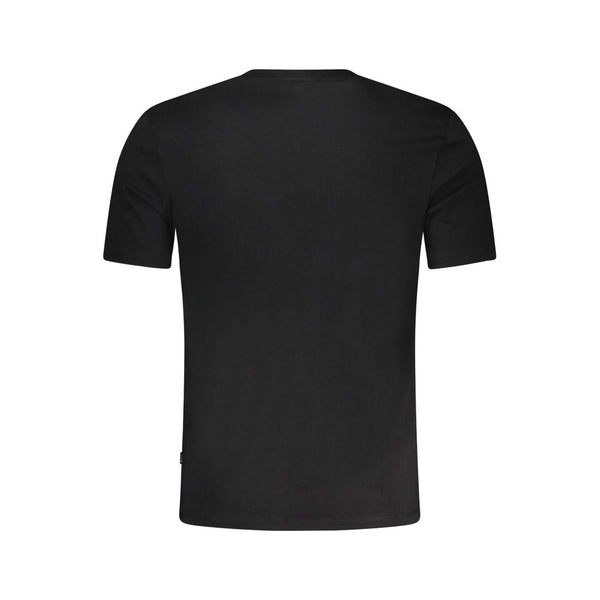 Black Cotton T-Shirt