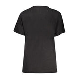 Black Cotton Tops & T-Shirt