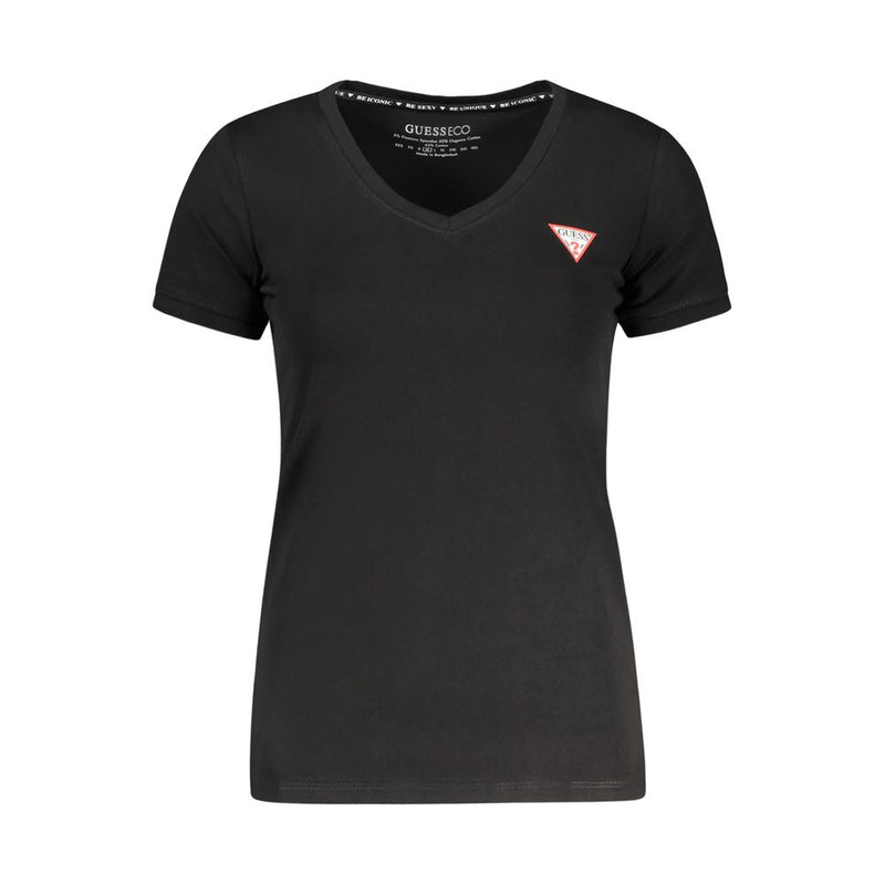 Black Cotton Tops & T-Shirt