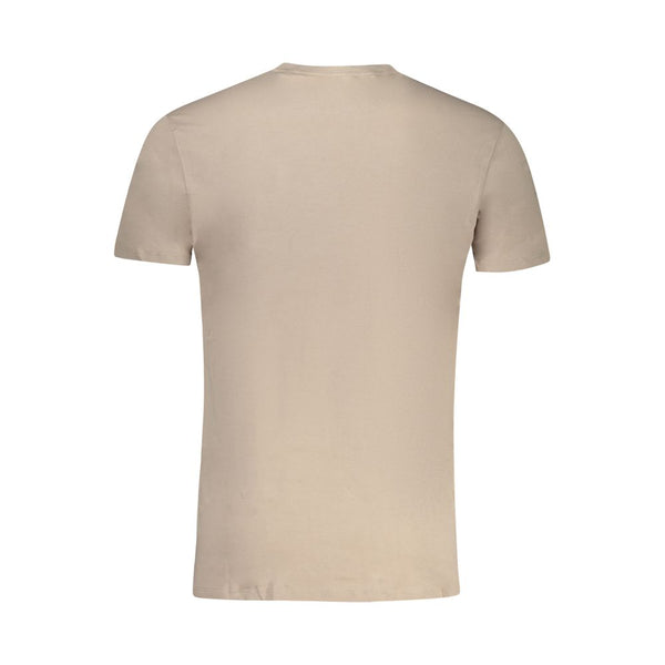 Beige Cotton T-Shirt