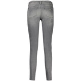 Gray Cotton Jeans & Pant