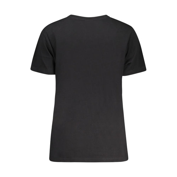 Black Cotton Tops & T-Shirt