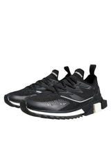 Black White SORRENTO Sport Stretch Sneakers Shoes