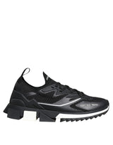 Black White SORRENTO Sport Stretch Sneakers Shoes