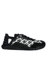 Black Logo Lace Up Low Top NS1 Sneakers Shoes