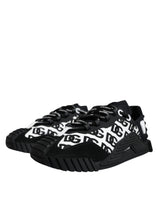 Black Logo Lace Up Low Top NS1 Sneakers Shoes