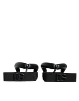 Black Rubber Flip Flops Slide Sandals Shoes