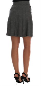 Chic High Taille Woll Mini Shorts