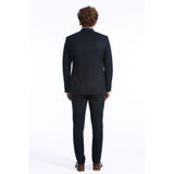 Blue Wool Suit