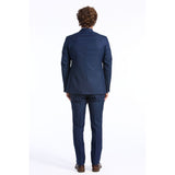 Blue Wool Suit