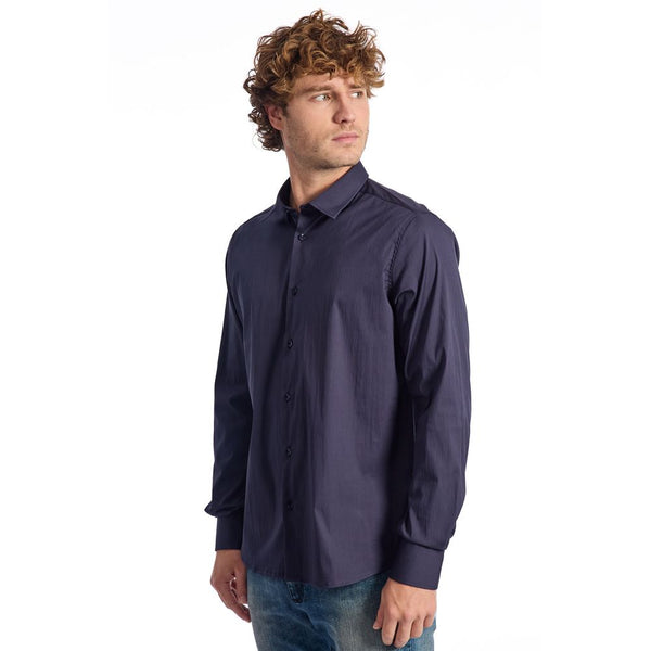 Blue Cotton Shirt