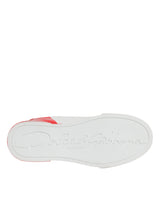 White Red Portofino Low Top Sneakers Shoes