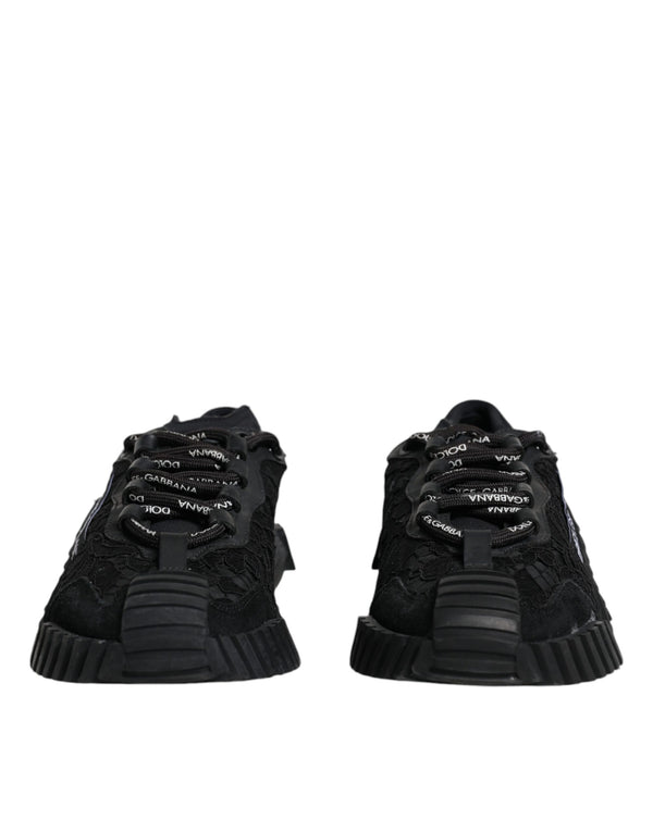 Black Lace Up Low Top NS1 Sneakers Shoes