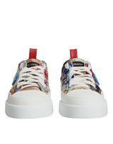 Multicolor Patchwork Low Top Sneakers Shoes