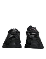 Black Nylon Low Top NS1 Sneakers Shoes