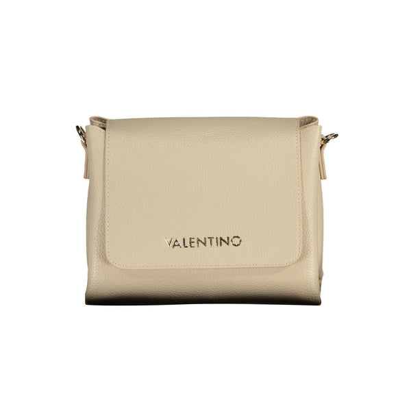 Beige Polyethylene Handbag