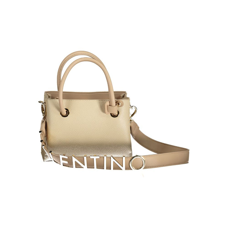 Beige Polyethylene Handbag