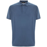 Light Blue Cotton Polo Shirt