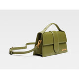 Green Leather Crossbody Bag