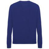 Blue Wool Men Sweater