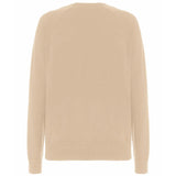 Beige Wool Men's Sweater