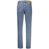 Blue Cotton Jeans & Pant