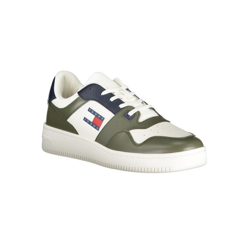 Green Polyester Sneaker