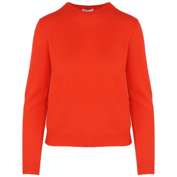 Orange Cashmere Women Sweater
