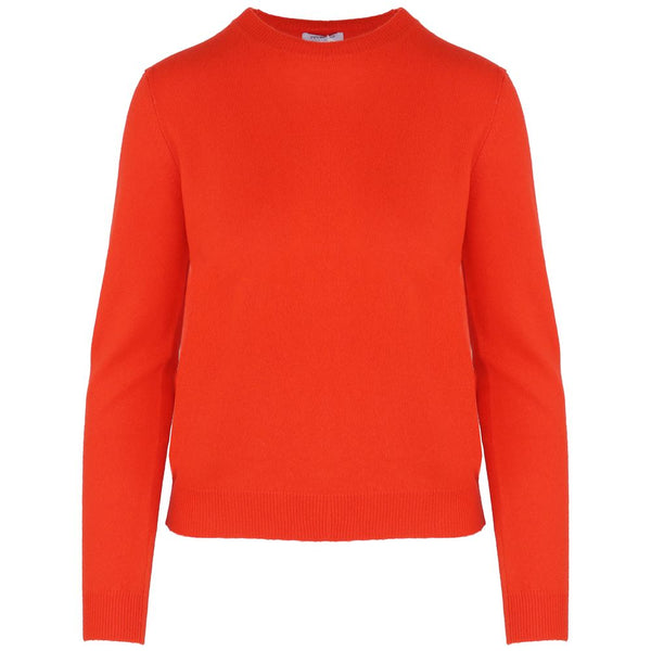 Orange Cashmere Women Sweater