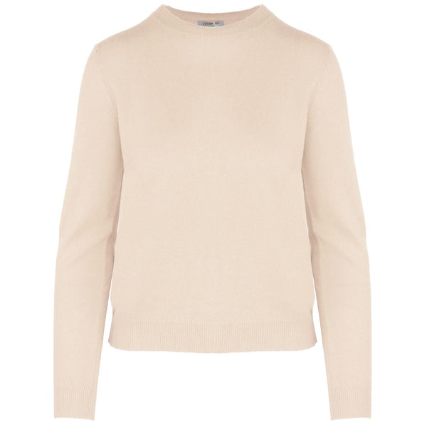 Beige Cashmere Women Sweater