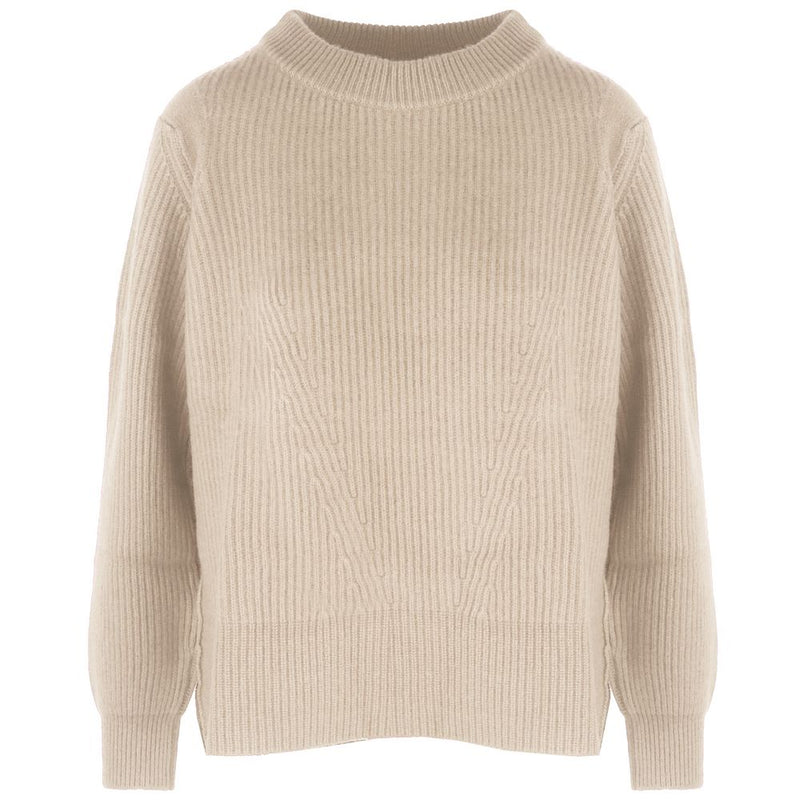 Beige Cashmere Sweater