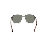 Gray Metal Sunglasses