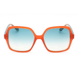 Orange Plastic Sunglasses