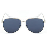 Gray Metal Sunglasses