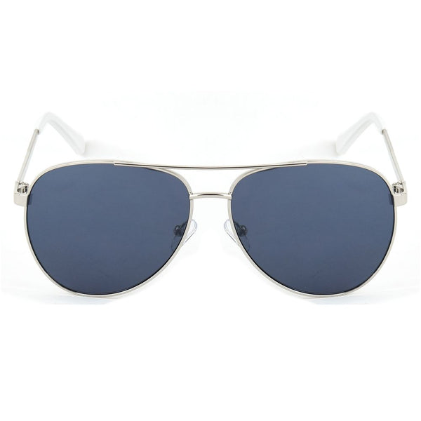 Gray Metal Sunglasses