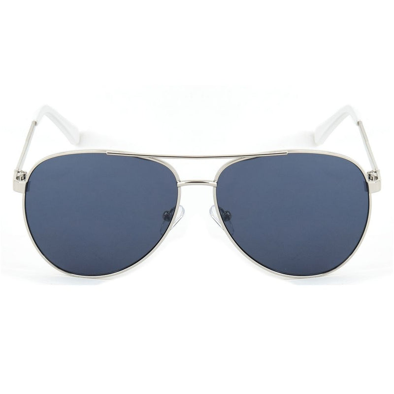 Gray Metal Sunglasses